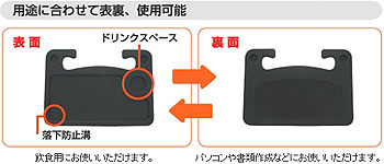 ワンタっちゃブル(C-WAN001) ワンタッチで車のハンドルがテーブルに早変わり