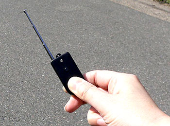 サイクルライトにもなる自転車発見器 駐輪場で直ぐ見つけられます。