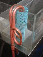 No.001180　観賞魚用水槽 サイホン式オーバーフロー濾過装置